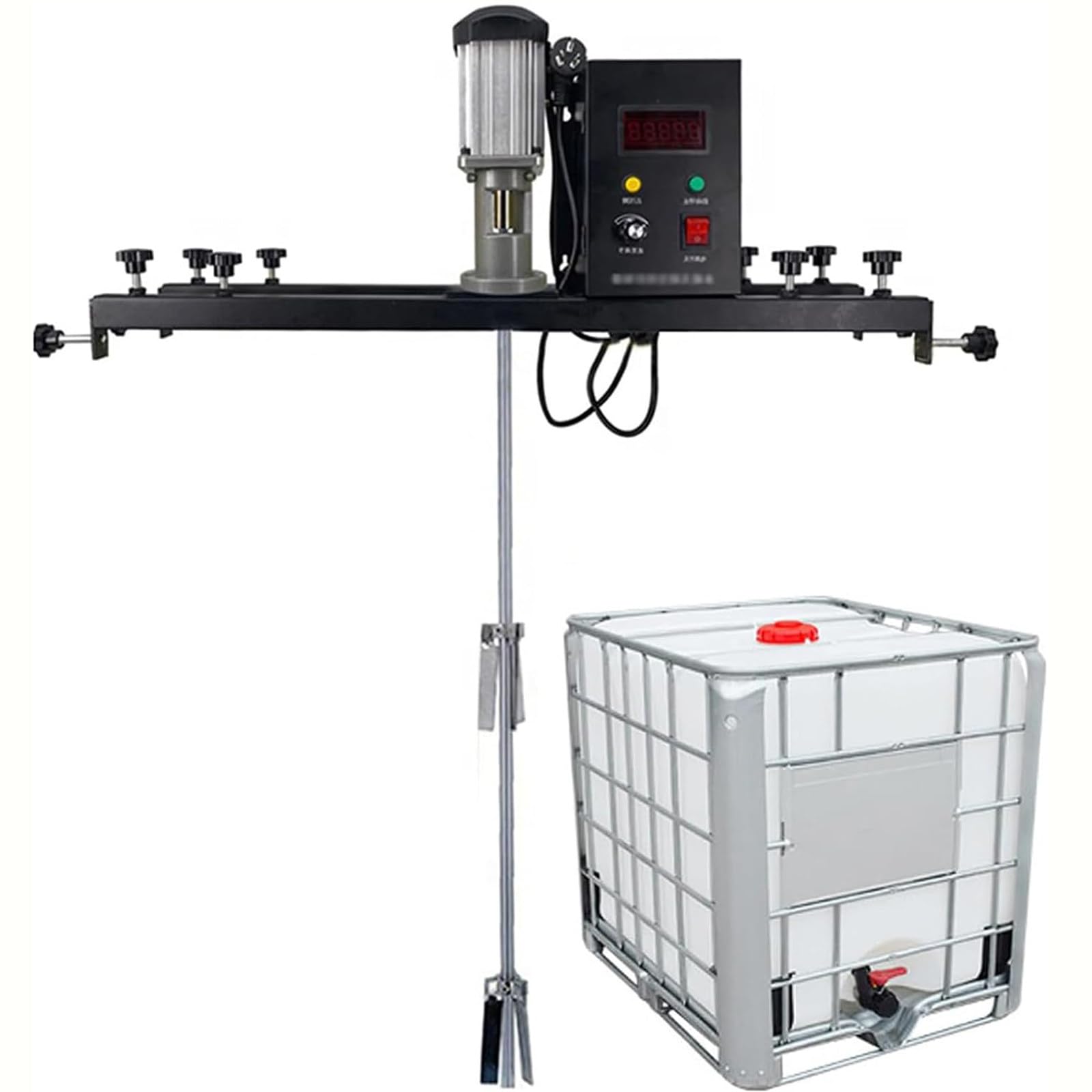 Amazon.co.jp: IBC 撹拌機、業務用 1 トン塗料撹拌機、サポート